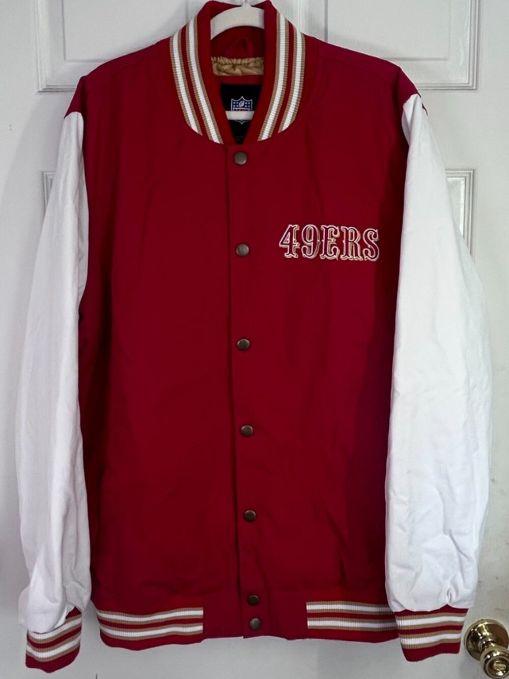 San Francisco 49ers Team Varsity Jacket from G-III NFL Apparel - XL